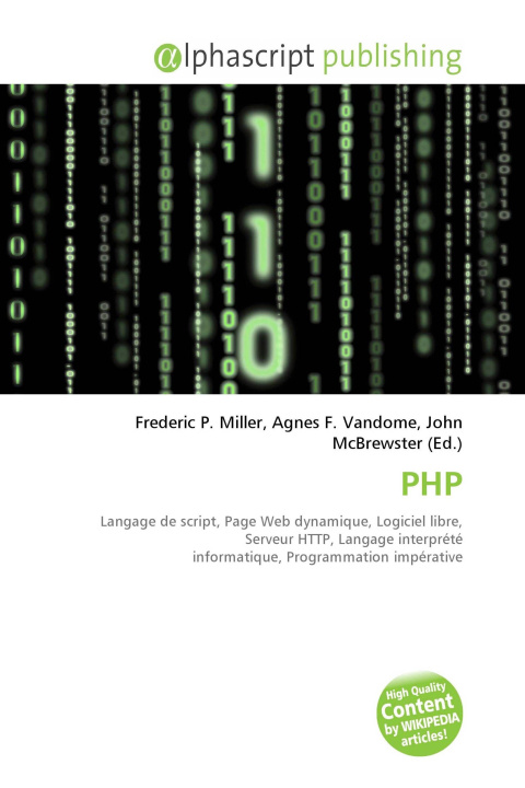 Könyv PHP Agnes F. Vandome