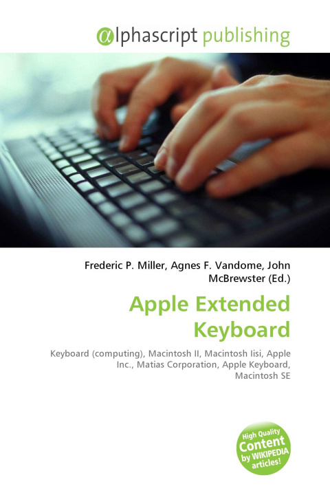 Könyv Apple Extended Keyboard Agnes F. Vandome