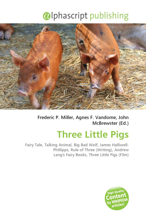 Kniha Three Little Pigs Agnes F. Vandome