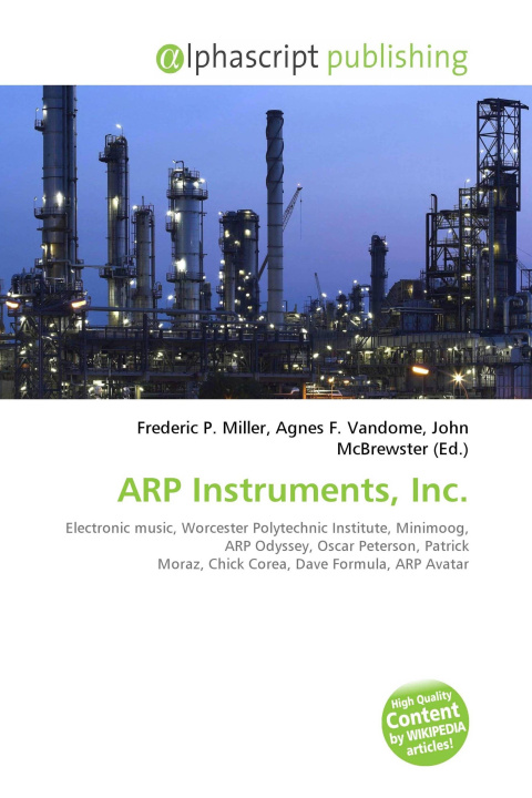 Kniha ARP Instruments, Inc. Agnes F. Vandome