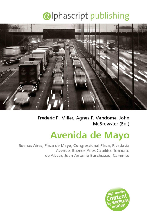 Kniha Avenida de Mayo Agnes F. Vandome