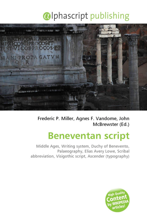 Könyv Beneventan script Agnes F. Vandome