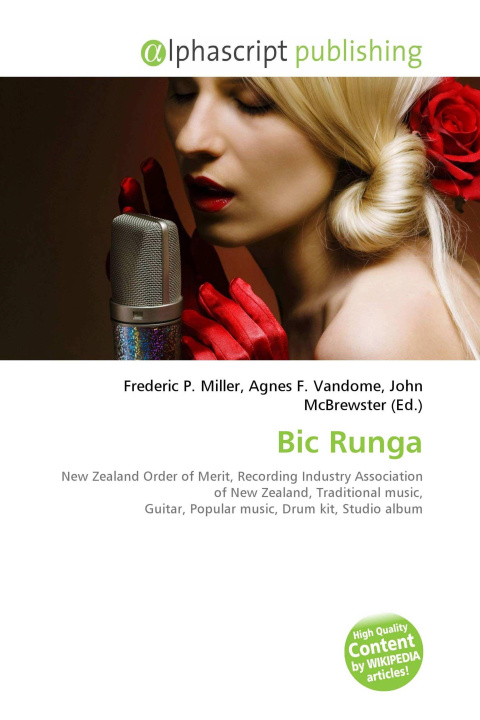 Kniha Bic Runga Agnes F. Vandome