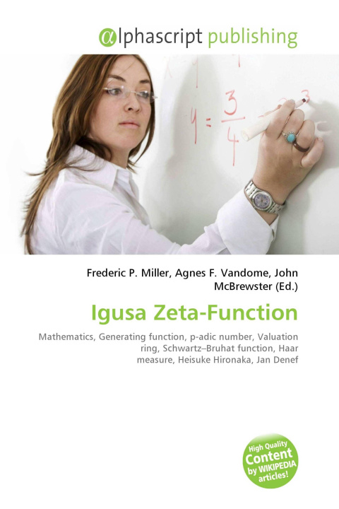Kniha Igusa Zeta-Function Agnes F. Vandome