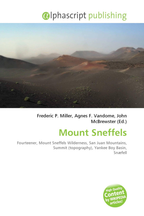 Kniha Mount Sneffels Agnes F. Vandome