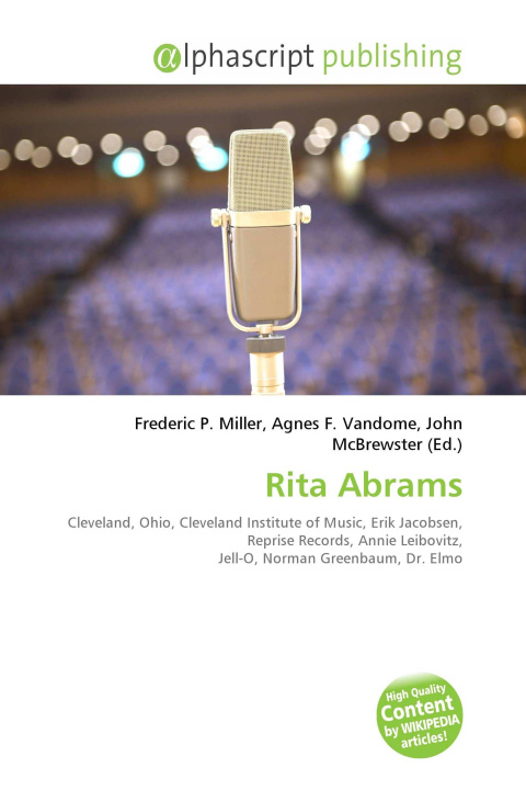 Kniha Rita Abrams Agnes F. Vandome