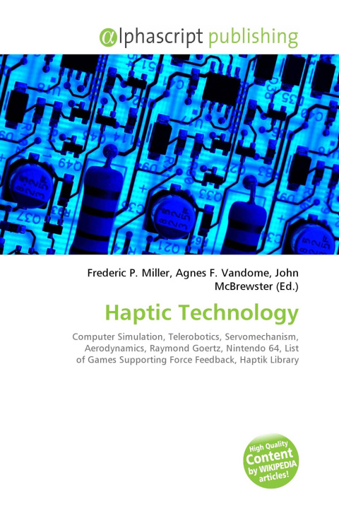 Könyv Haptic Technology Agnes F. Vandome