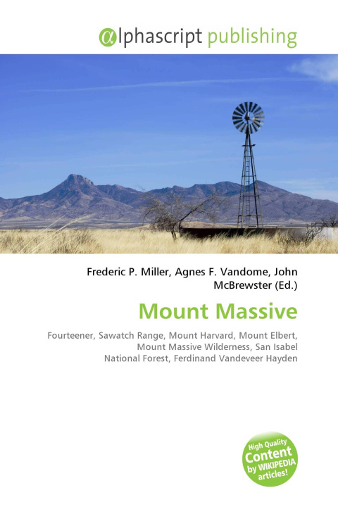Kniha Mount Massive Agnes F. Vandome