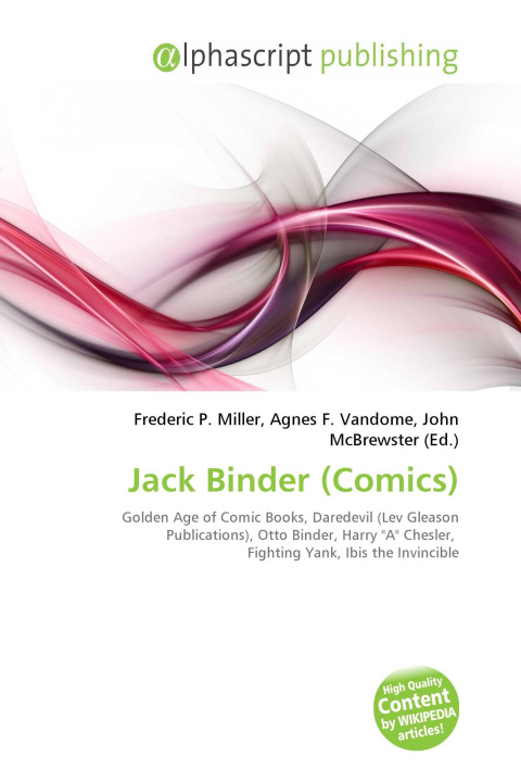 Kniha Jack Binder (Comics) Agnes F. Vandome