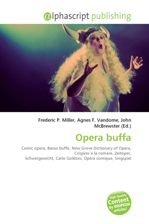 Kniha Opera buffa Agnes F. Vandome