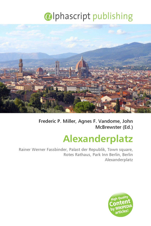 Kniha Alexanderplatz Agnes F. Vandome