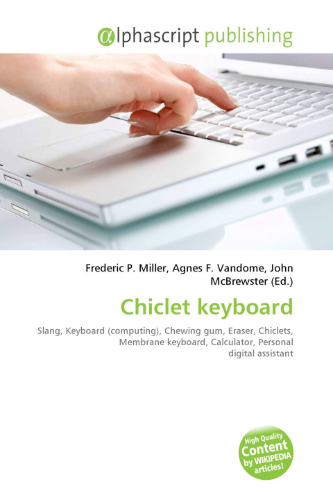 Kniha Chiclet keyboard Agnes F. Vandome