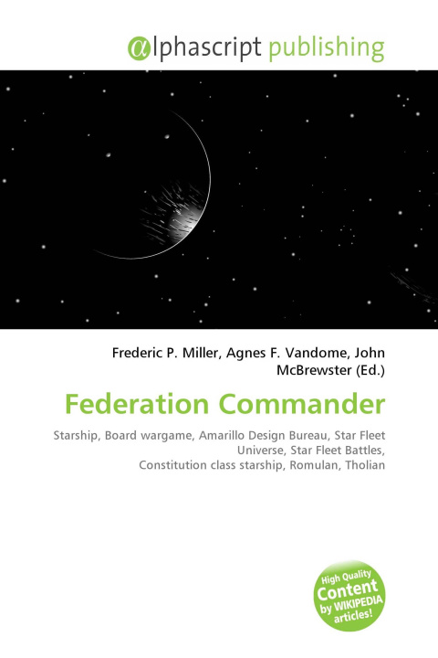 Könyv Federation Commander Agnes F. Vandome
