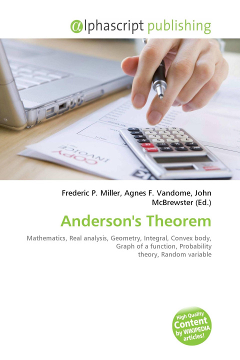 Knjiga Anderson's Theorem Agnes F. Vandome