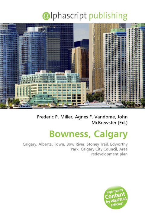 Kniha Bowness, Calgary Agnes F. Vandome