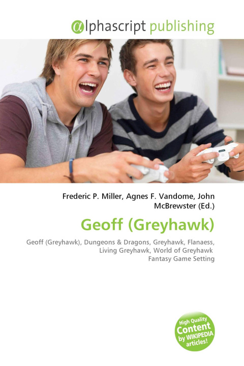 Kniha Geoff (Greyhawk) Agnes F. Vandome