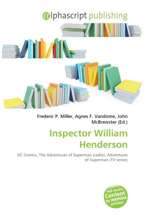 Kniha Inspector William Henderson Agnes F. Vandome
