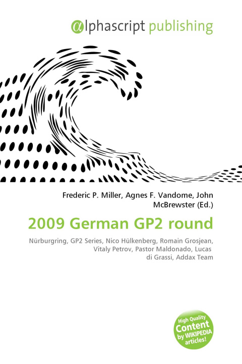 Knjiga 2009 German GP2 round Agnes F. Vandome