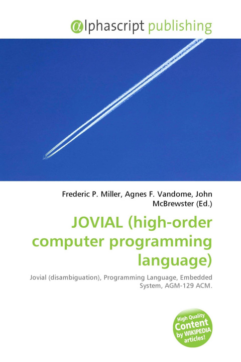 Kniha JOVIAL (high-order computer programming language) Agnes F. Vandome