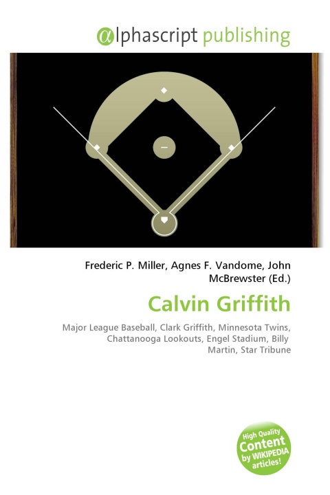 Kniha Calvin Griffith Agnes F. Vandome