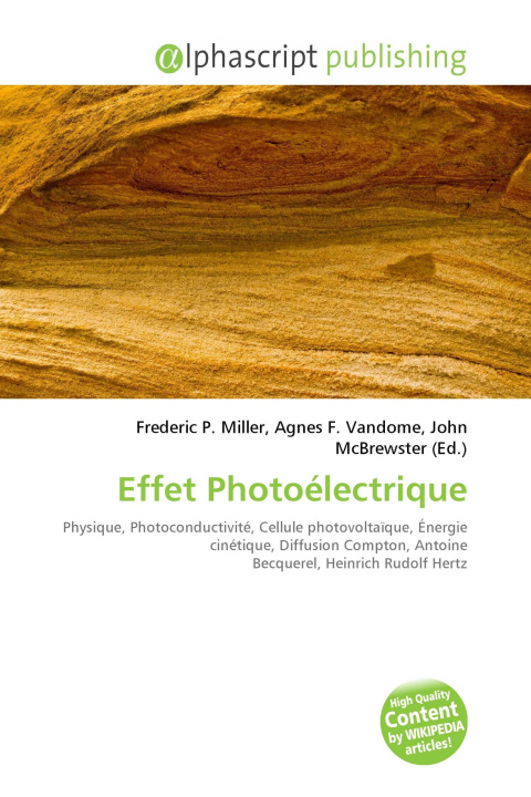 Könyv Effet Photoélectrique Agnes F. Vandome