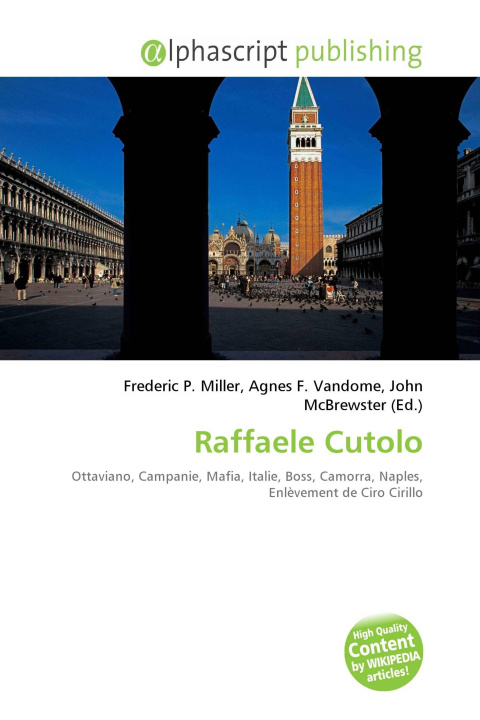 Kniha Raffaele Cutolo Agnes F. Vandome