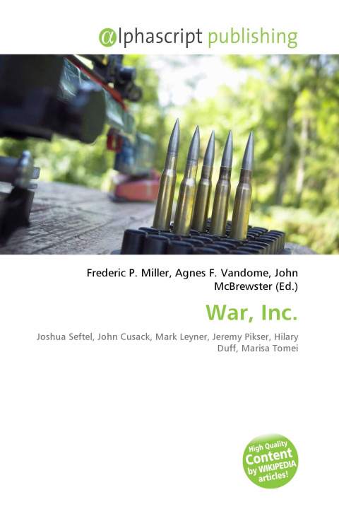Kniha War, Inc. Agnes F. Vandome