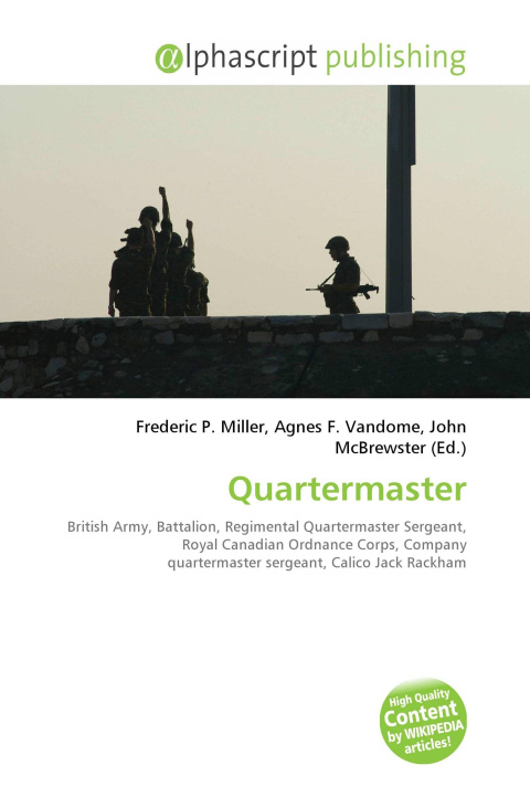 Kniha Quartermaster Agnes F. Vandome