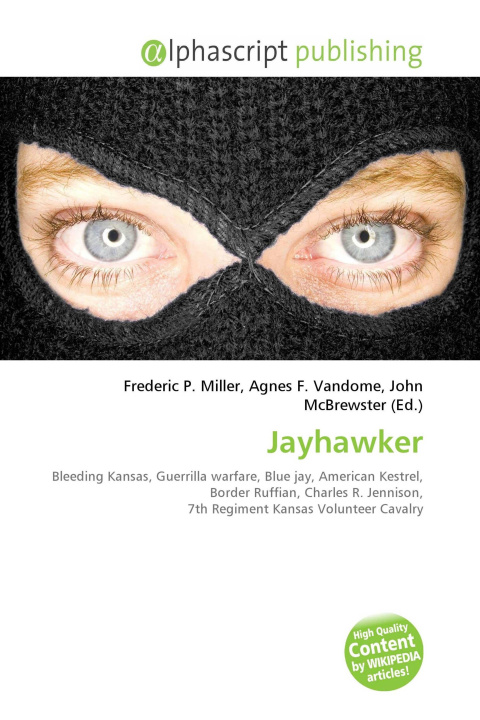 Kniha Jayhawker Agnes F. Vandome