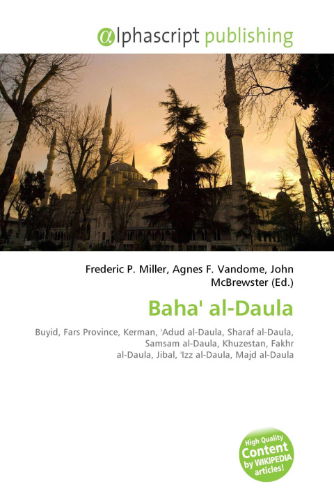 Könyv Baha' al-Daula Agnes F. Vandome