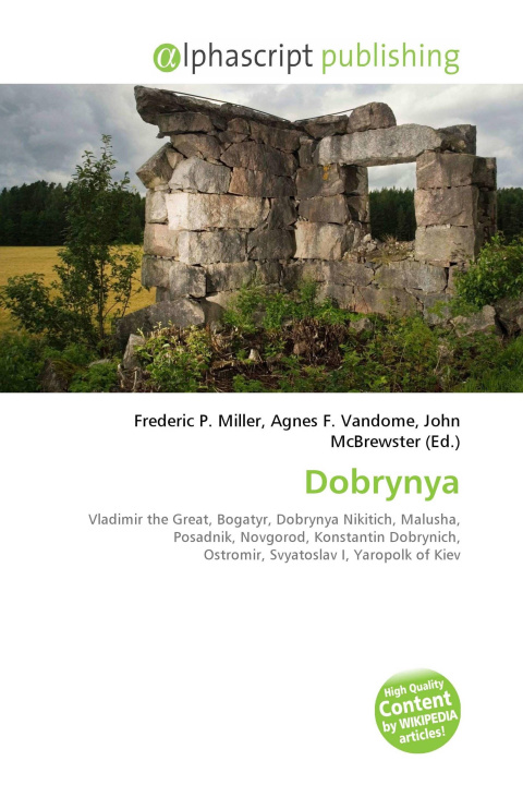 Kniha Dobrynya Agnes F. Vandome