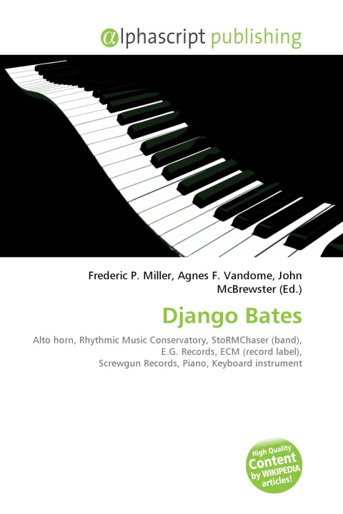 Kniha Django Bates Agnes F. Vandome