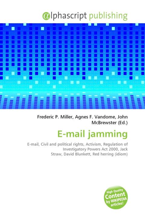 Kniha E-mail jamming Agnes F. Vandome