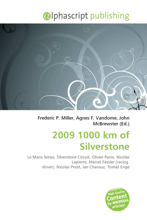 Kniha 2009 1000 km of Silverstone Agnes F. Vandome