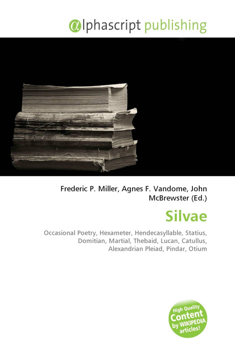 Kniha Silvae Agnes F. Vandome