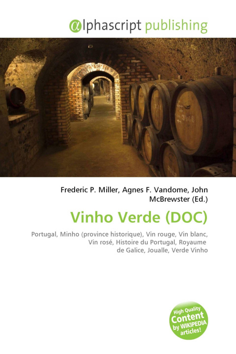 Kniha Vinho Verde (DOC) Agnes F. Vandome