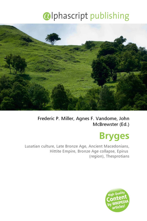 Kniha Bryges Agnes F. Vandome