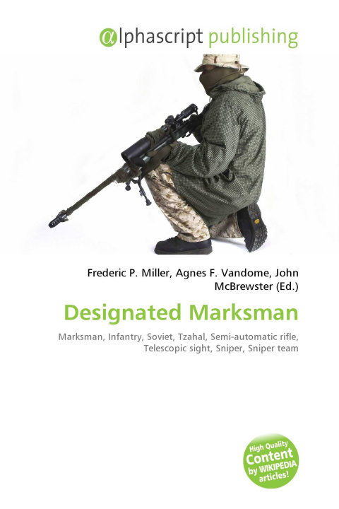 Kniha Designated Marksman Agnes F. Vandome