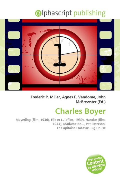 Kniha Charles Boyer Agnes F. Vandome