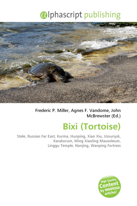 Kniha Bixi (Tortoise) Agnes F. Vandome