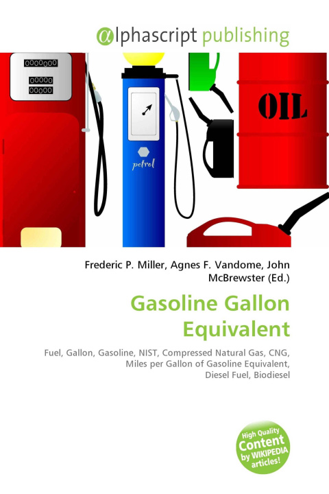 Kniha Gasoline Gallon Equivalent Agnes F. Vandome
