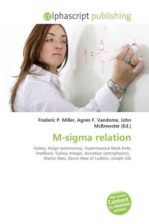 Kniha M-sigma relation Agnes F. Vandome