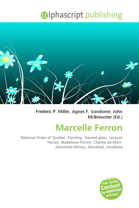 Könyv Marcelle Ferron Agnes F. Vandome
