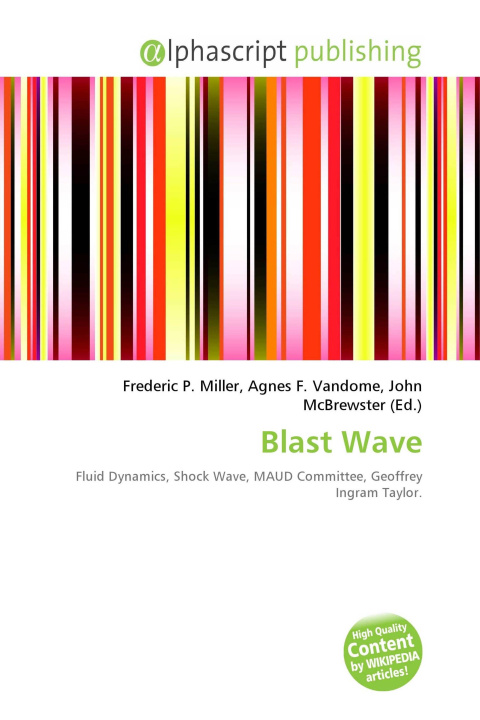 Kniha Blast Wave Agnes F. Vandome