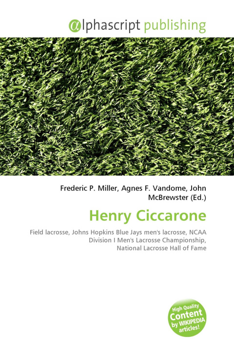 Kniha Henry Ciccarone Agnes F. Vandome