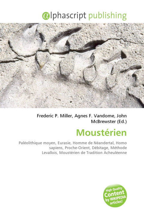 Kniha Moustérien Agnes F. Vandome