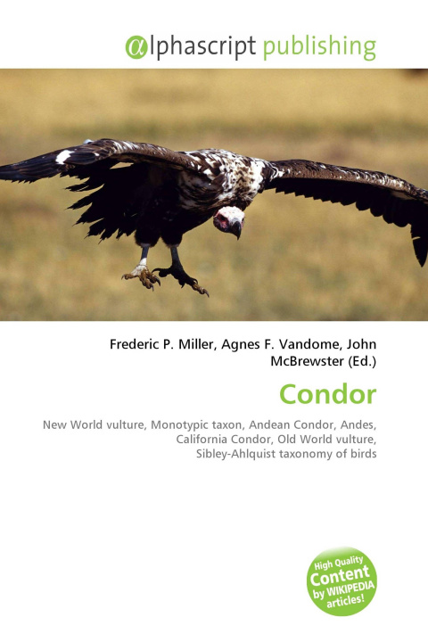 Kniha Condor Agnes F. Vandome