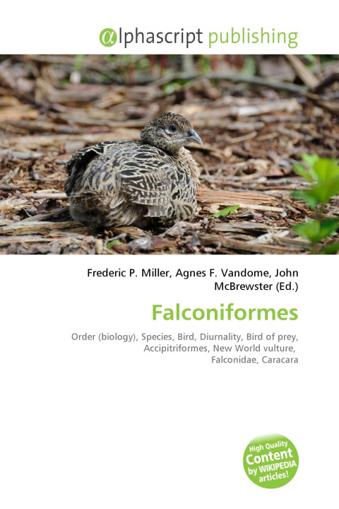 Kniha Falconiformes Agnes F. Vandome