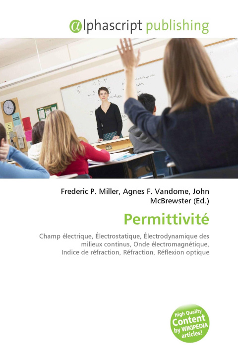 Kniha Permittivité Agnes F. Vandome