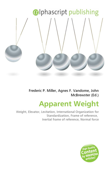 Kniha Apparent Weight Agnes F. Vandome
